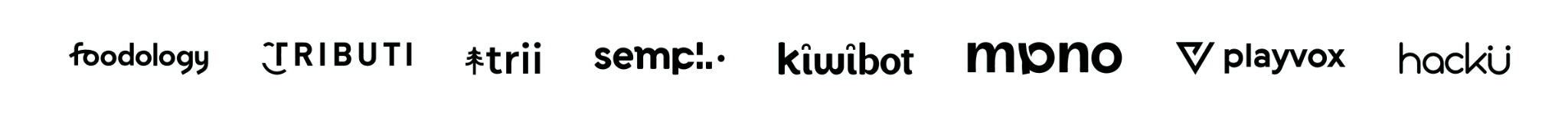 Logos de clientes que confían en Aleluya